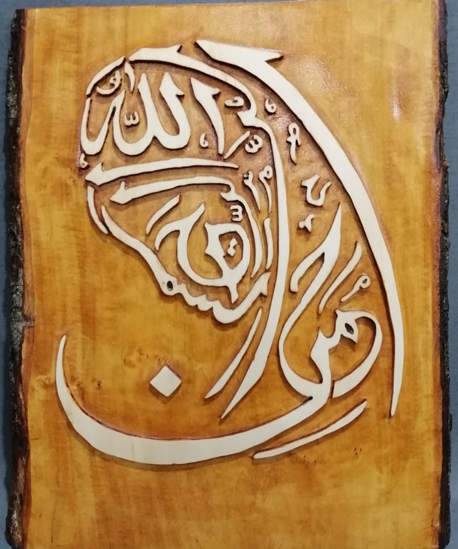 BAYAN SİLÜETLİ HAT TABLO